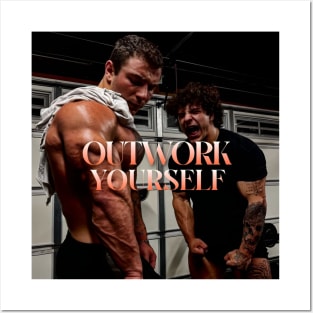 OUTWORK YOURSELF Posters and Art